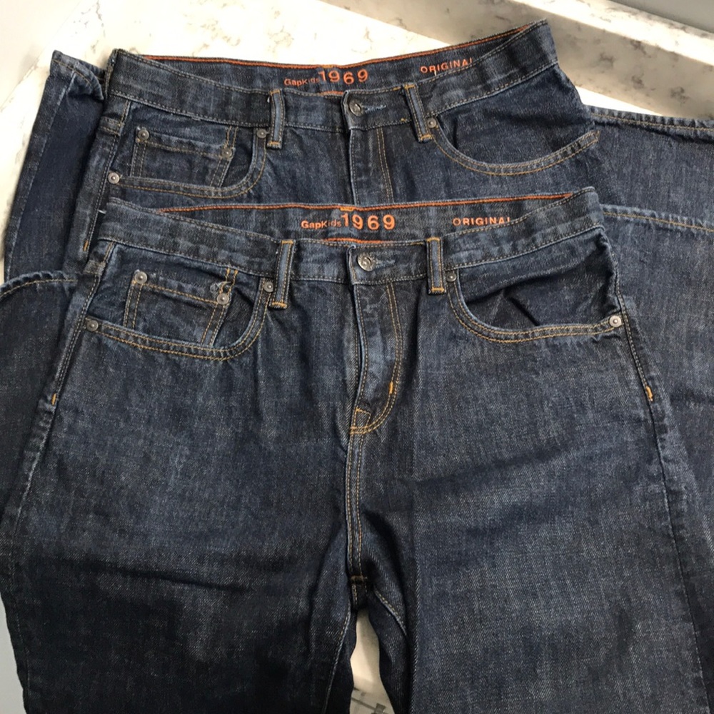 Two Pairs of GapKids Boy's Jeans